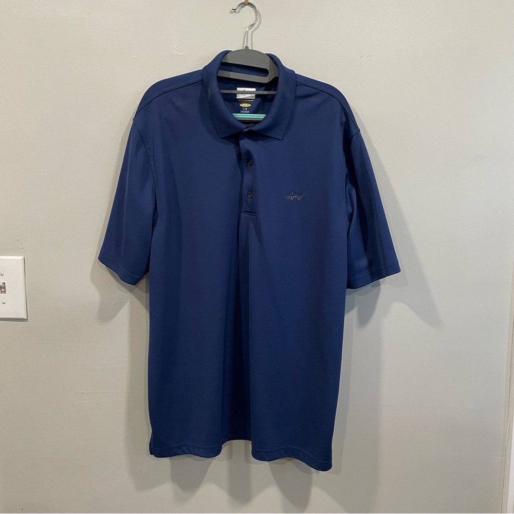 Grey Norman Navy Blue Men’s Polo Large
